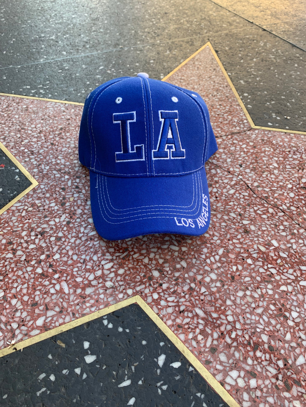 Blue LA Hat